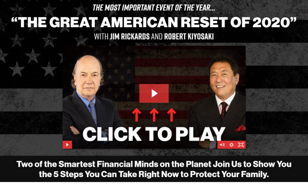 great american reset jim rickards robert kiyosaki