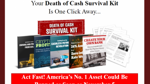 manward letter death of cash survival kit